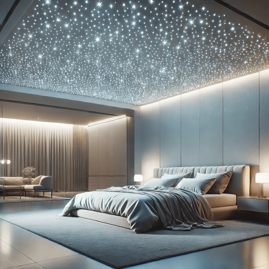 Starlight Ceiling in a Bedroom